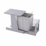 سطل زباله تک مخزنه متوسط ترکیبی ریل کف تاندم آدلان– هلنا