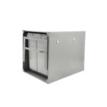 سطل زباله دومخزنه متوسط تمام کاور ریل تاندم (46لیتری) – مایا/Maya - Image 2