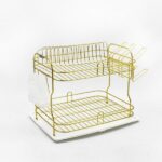 آبچکان رومیزی بزرگ (کروم و استیل و استیل طلایی) با جا قاشقی و جالیوانی-دلسا/Delsa - Image 3