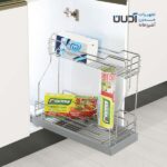 سبد مواد شوینده مدل ایتالیایی ریل کف(ریل ساچمه ای-ریل تاندم)سلین2/Selin2 - Image 2