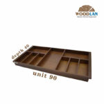 جاقاشق و چنگال چوبی آدلان عمق 40 - Image 3