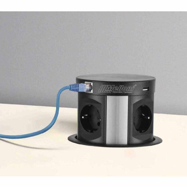 پریز توکار آسانسوری 10026_ ملونی/Melloni