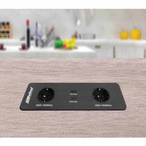 پریز توکار 10056 _ ملونی/Melloni