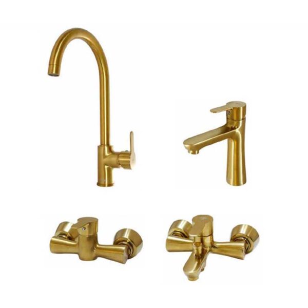 شیرآلات {راشا (کروم/کروم مات/مشکی قطعه کروم/رزگلد/طلامات)} _ کیسر/Kaiser