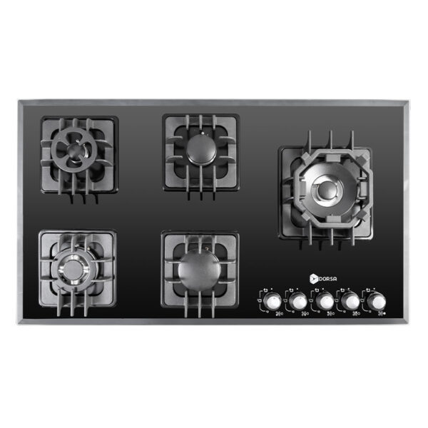 اجاق گاز شیشه ای درسا مدل DG2114-5R