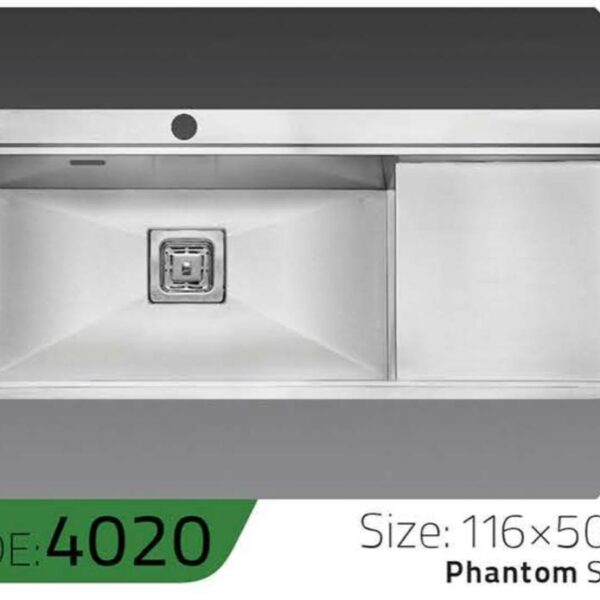 سینک الکا استیل باکسی مدل 4020